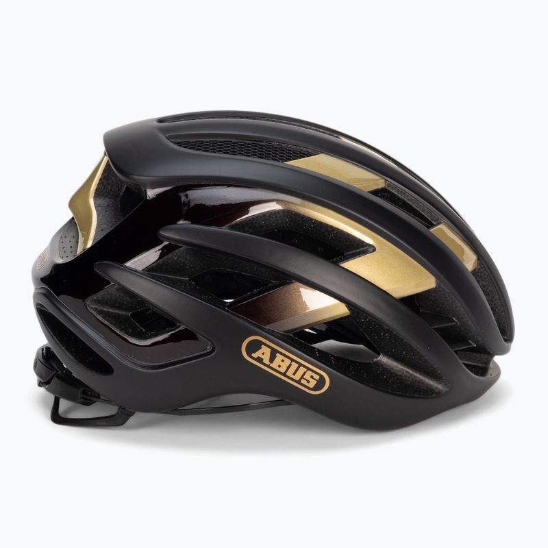 Cyklistická prilba ABUS AirBreaker black/gold 86830 3