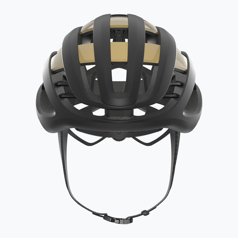 Cyklistická prilba ABUS AirBreaker black/gold 86830 6