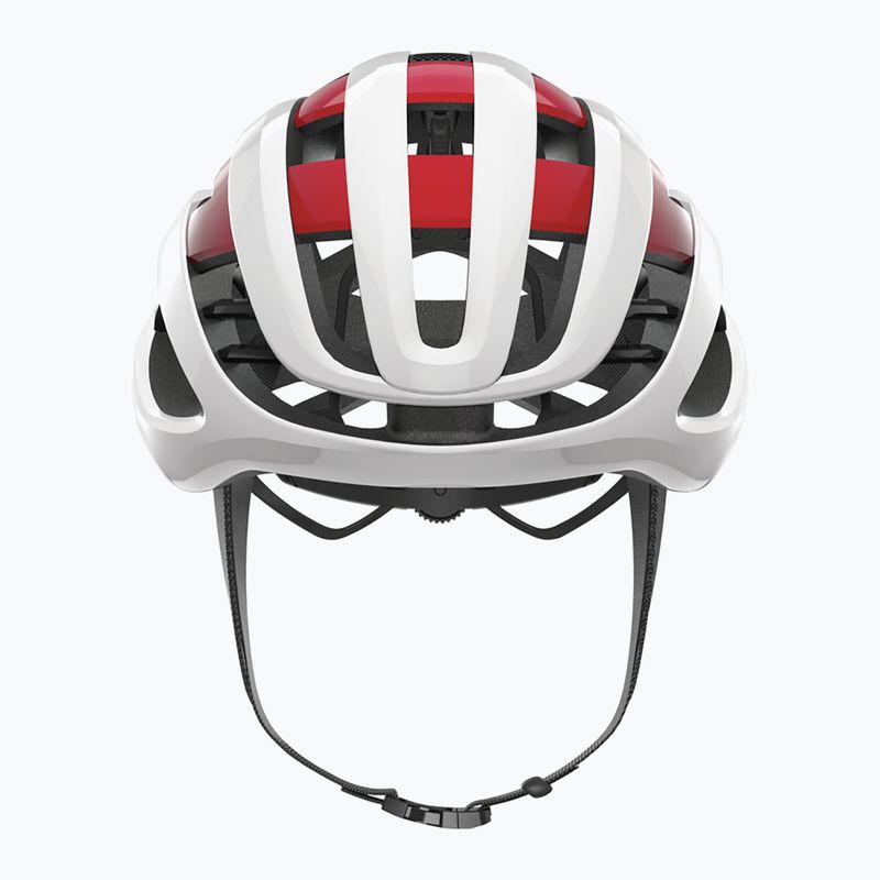 Cyklistická prilba ABUS AirBreaker bielo-červená 86836 6