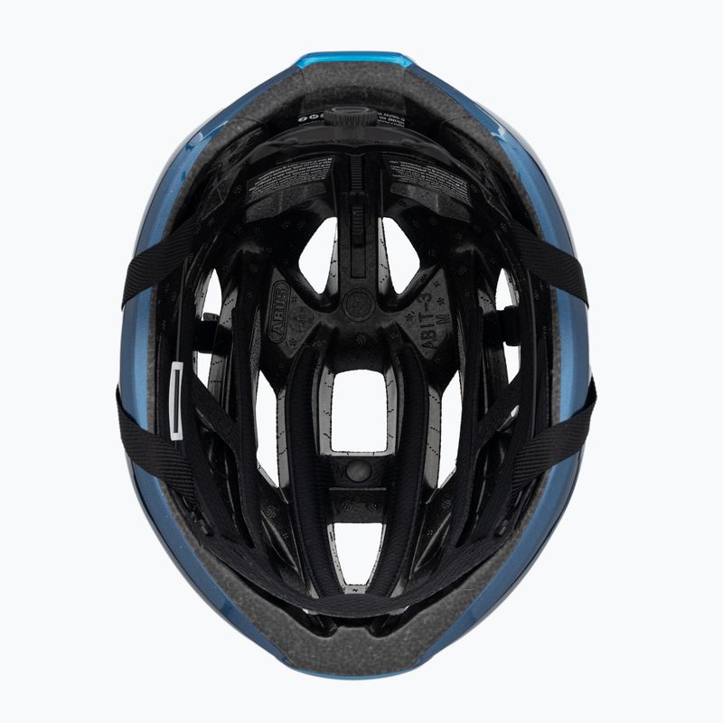 Cyklistická prilba ABUS StormChaser steel blue 2