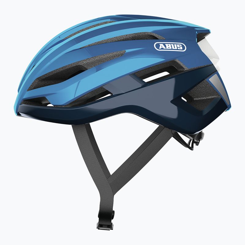 Cyklistická prilba ABUS StormChaser steel blue 3