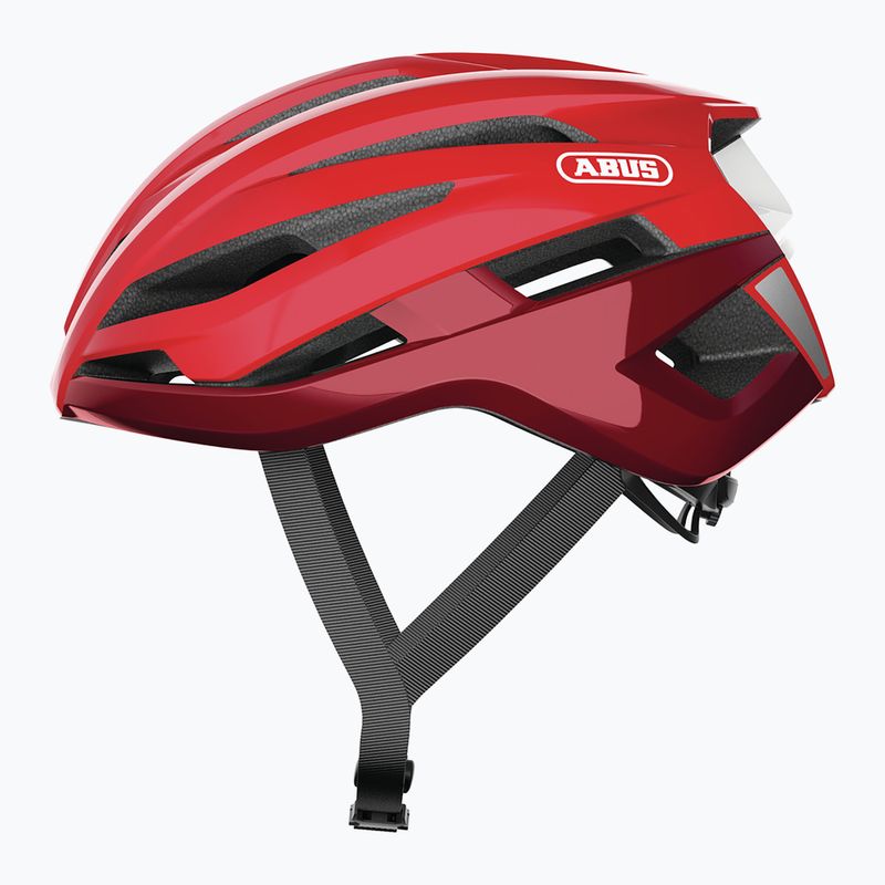 Cyklistická prilba ABUS StormChaser blaze red 3