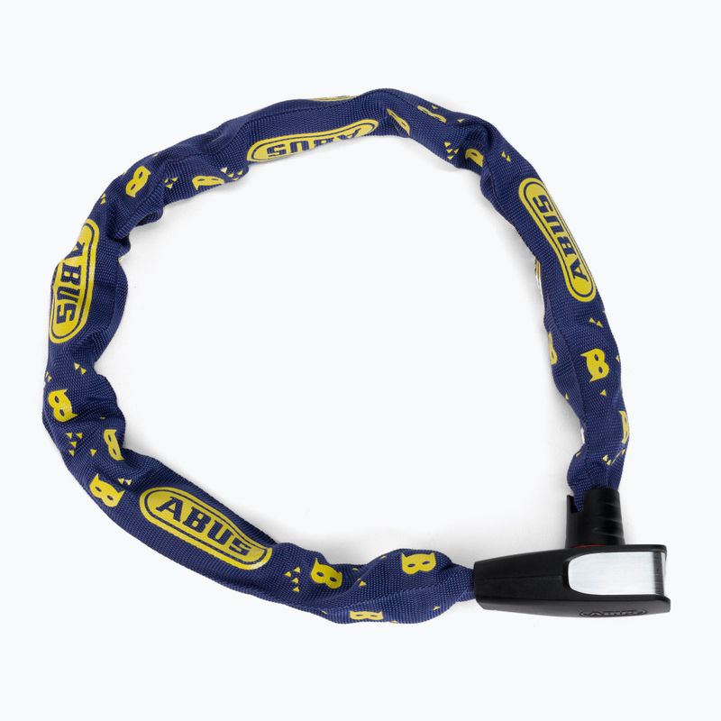 Modrý zámok na bicykel ABUS Catena 6806K/75 87774 2