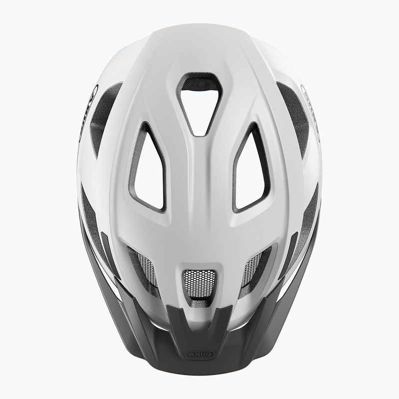 Cyklistická prilba ABUS Aduro 3.0 fleece biela 4
