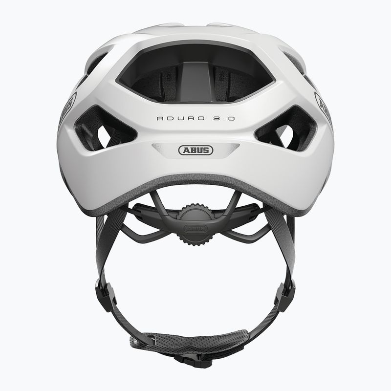 Cyklistická prilba ABUS Aduro 3.0 fleece biela 7