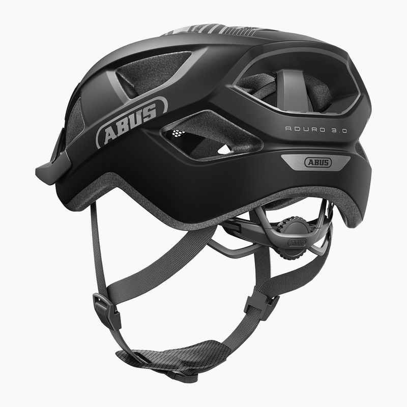 Cyklistická prilba ABUS Aduro 3.0 race black 3