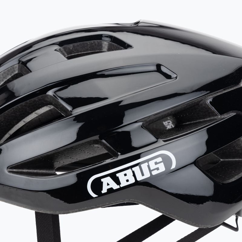 Cyklistická prilba ABUS PowerDome shiny black 7