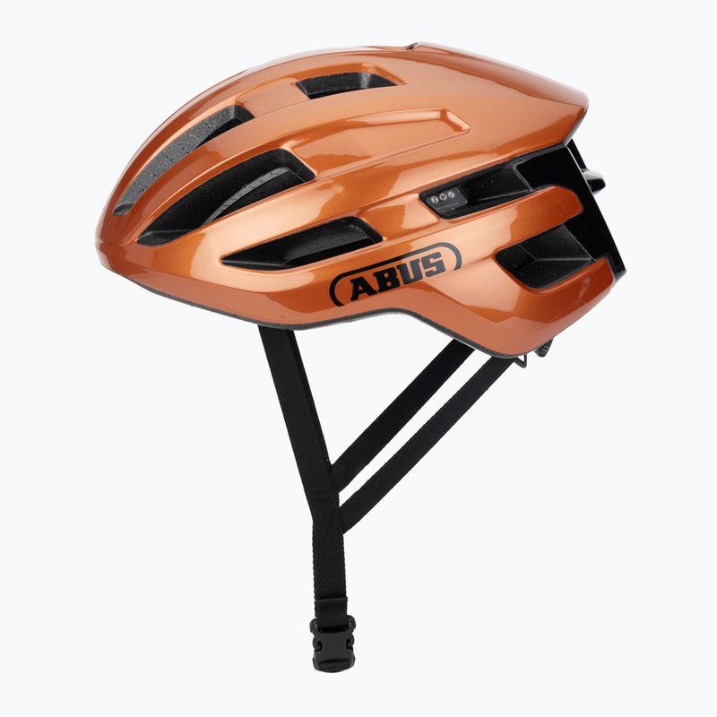 Cyklistická prilba ABUS PowerDome goldfish orange 3
