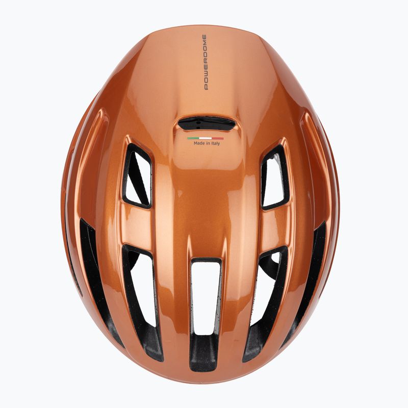 Cyklistická prilba ABUS PowerDome goldfish orange 6
