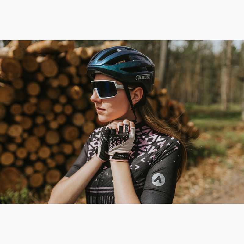 ABUS PowerDome flip flop fialová cyklistická prilba 8