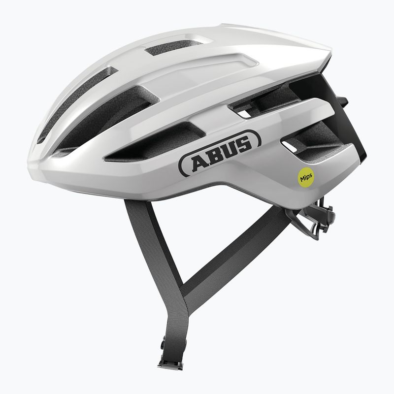 Cyklistická prilba ABUS PowerDome MIPS shine white 2