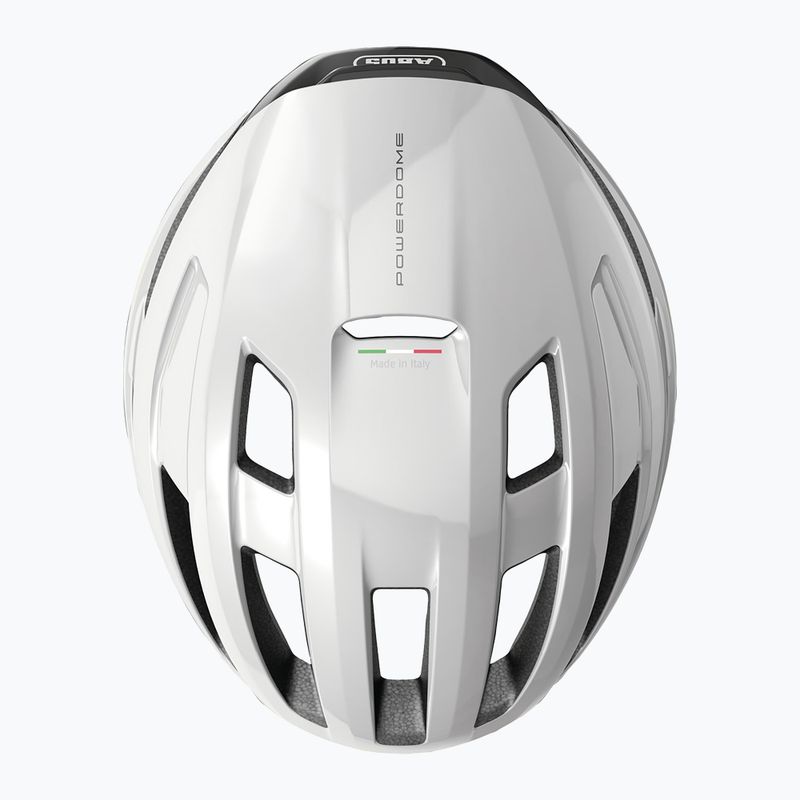 Cyklistická prilba ABUS PowerDome MIPS shine white 3