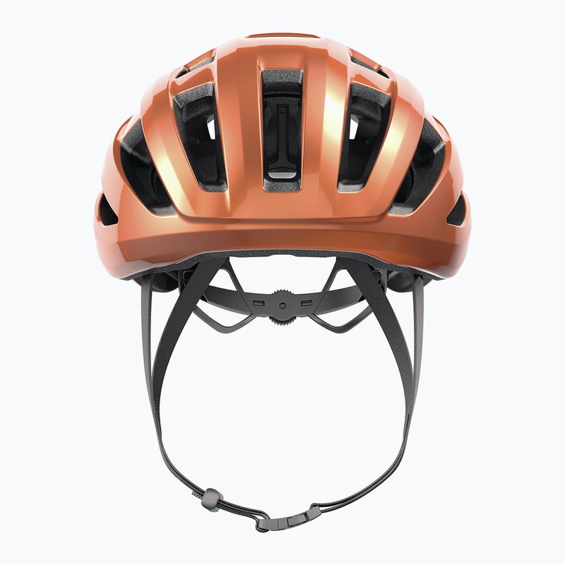 Cyklistická prilba ABUS PowerDome MIPS goldfish orange 2