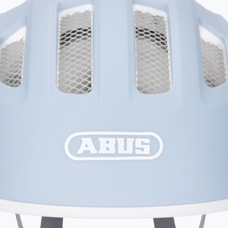 Detská cyklistická prilba ABUS Smiley 3.0 ACE LED pure aqua 7