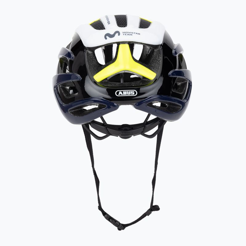 Cyklistická prilba ABUS AirBreaker Movistar Team 24 navy/yellow/white 4