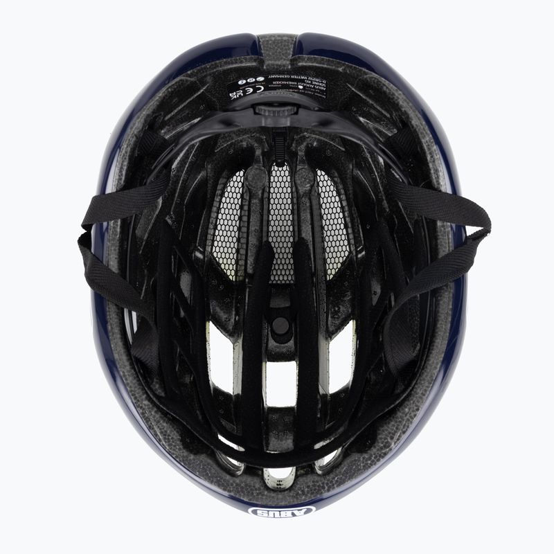 Cyklistická prilba ABUS AirBreaker Movistar Team 24 navy/yellow/white 5