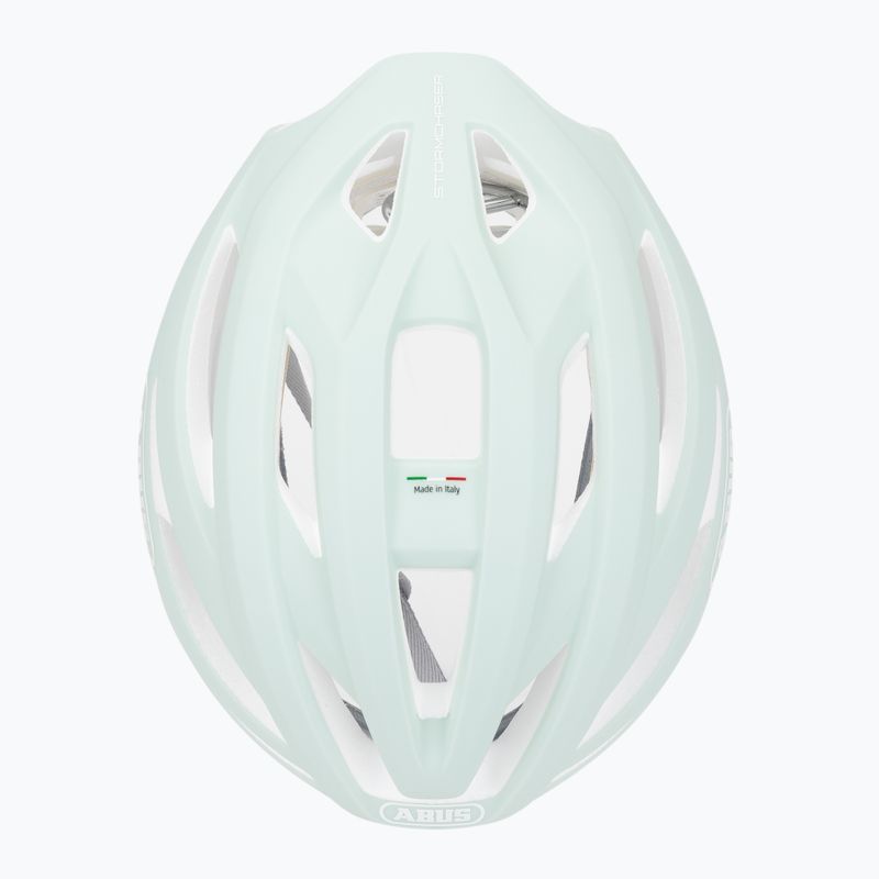 Cyklistická prilba ABUS StormChaser Ace pure mint 6