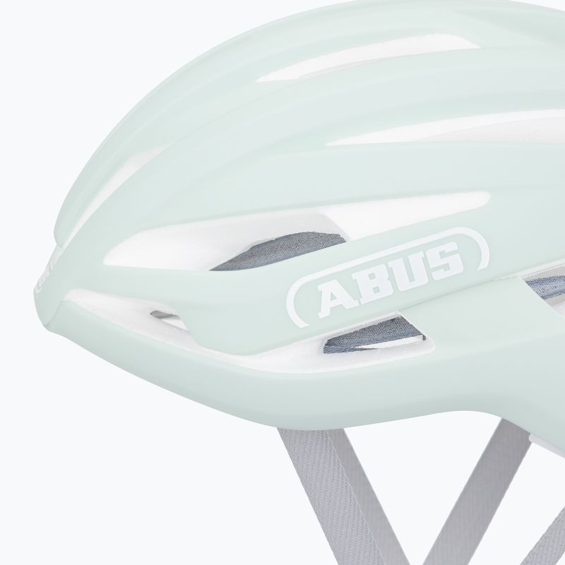 Cyklistická prilba ABUS StormChaser Ace pure mint 7