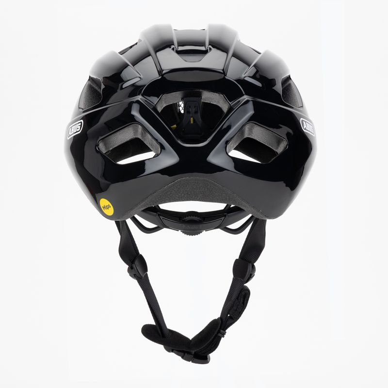 Cyklistická prilba ABUS Macator Mips shiny black 4