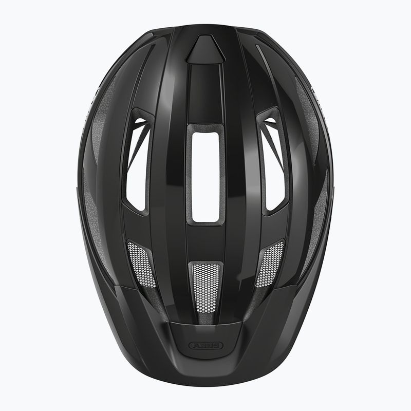 Cyklistická prilba ABUS Macator Mips shiny black 4