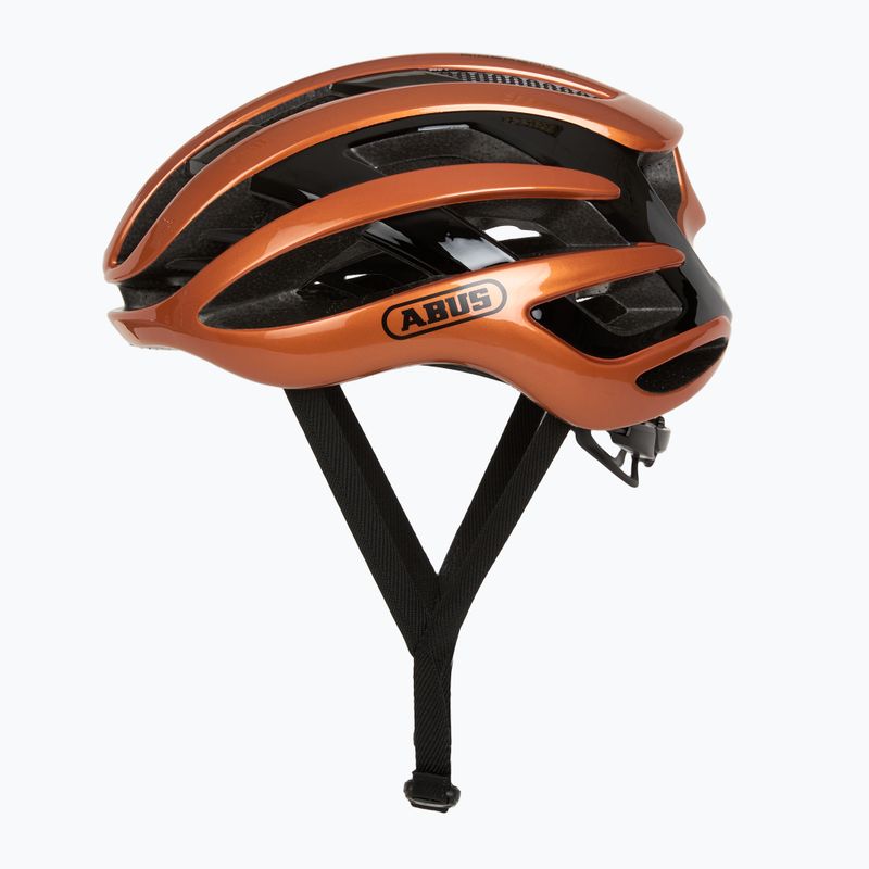 Cyklistická prilba ABUS AirBreaker goldfish orange 3