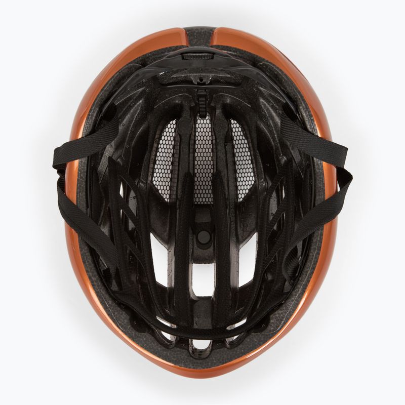Cyklistická prilba ABUS AirBreaker goldfish orange 5