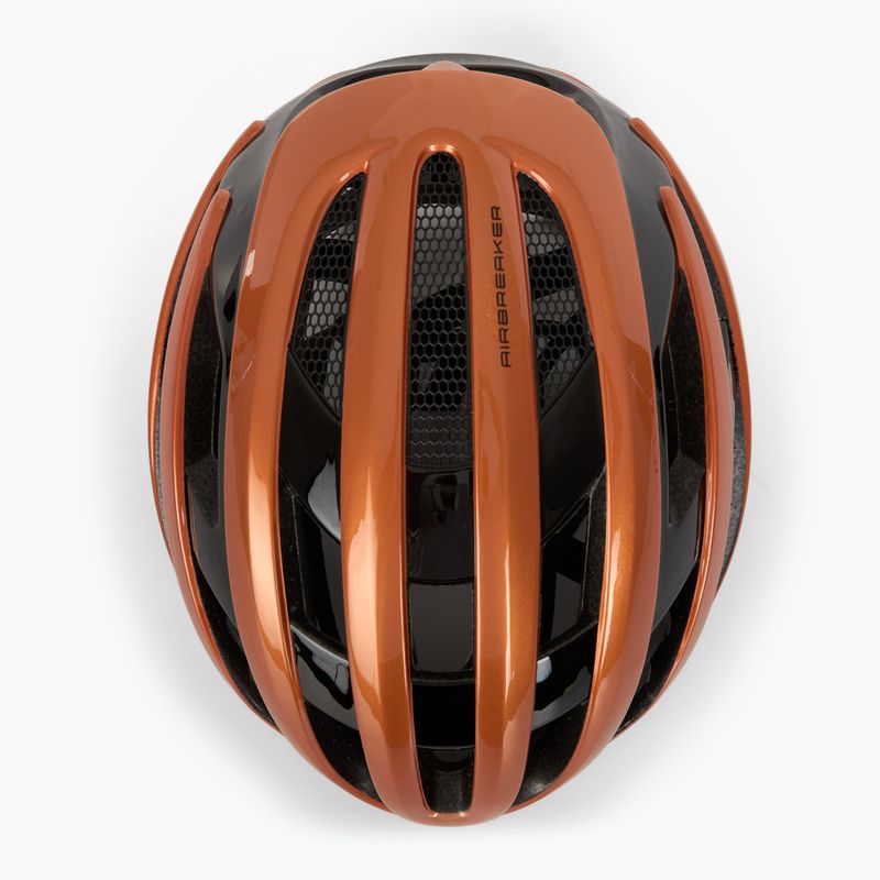 Cyklistická prilba ABUS AirBreaker goldfish orange 6