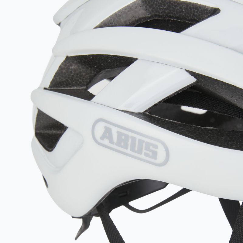 Cyklistická prilba ABUS AirBreaker polar white matt 7