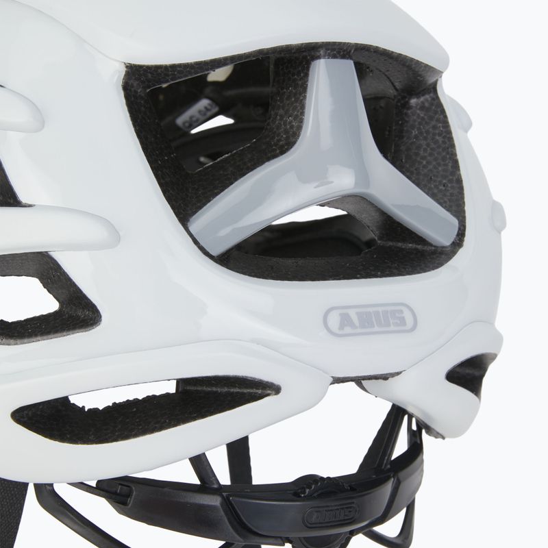Cyklistická prilba ABUS AirBreaker polar white matt 8