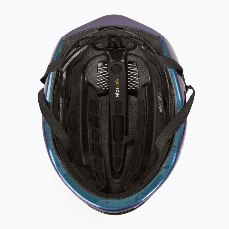 Cyklistická prilba ABUS Gamechanger 2.0 MIPS flip flop purple 5