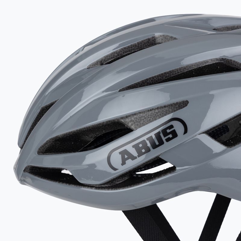 Cyklistická prilba ABUS StormChaser Ace race grey 7