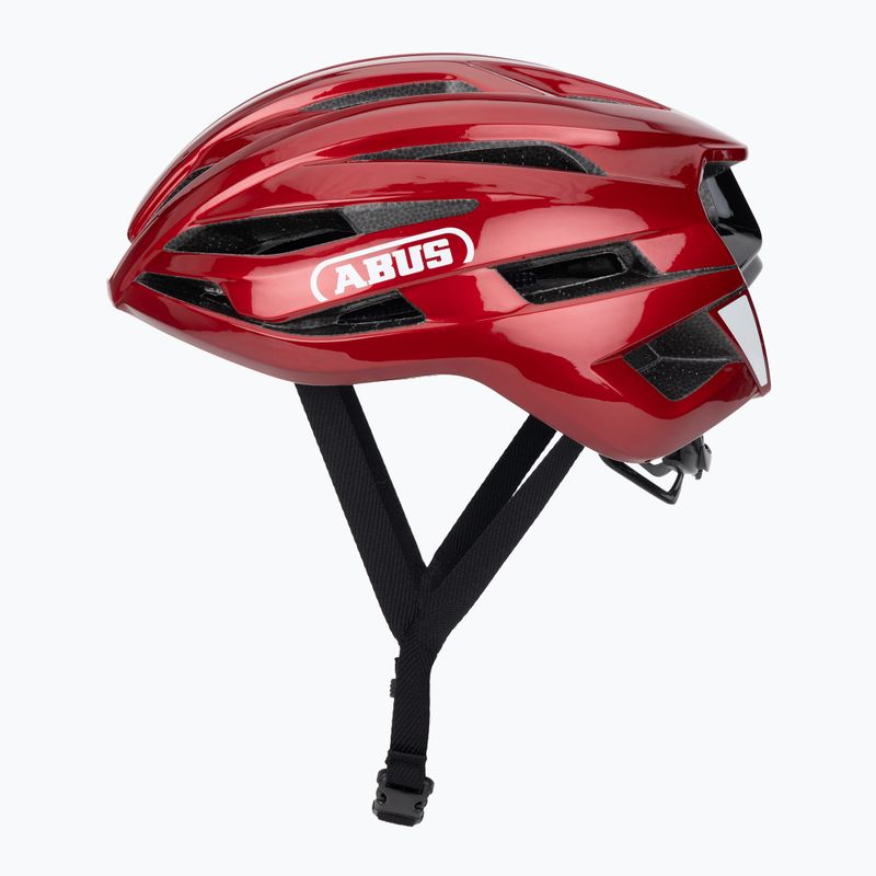 Cyklistická prilba ABUS StormChaser Ace performance red 3