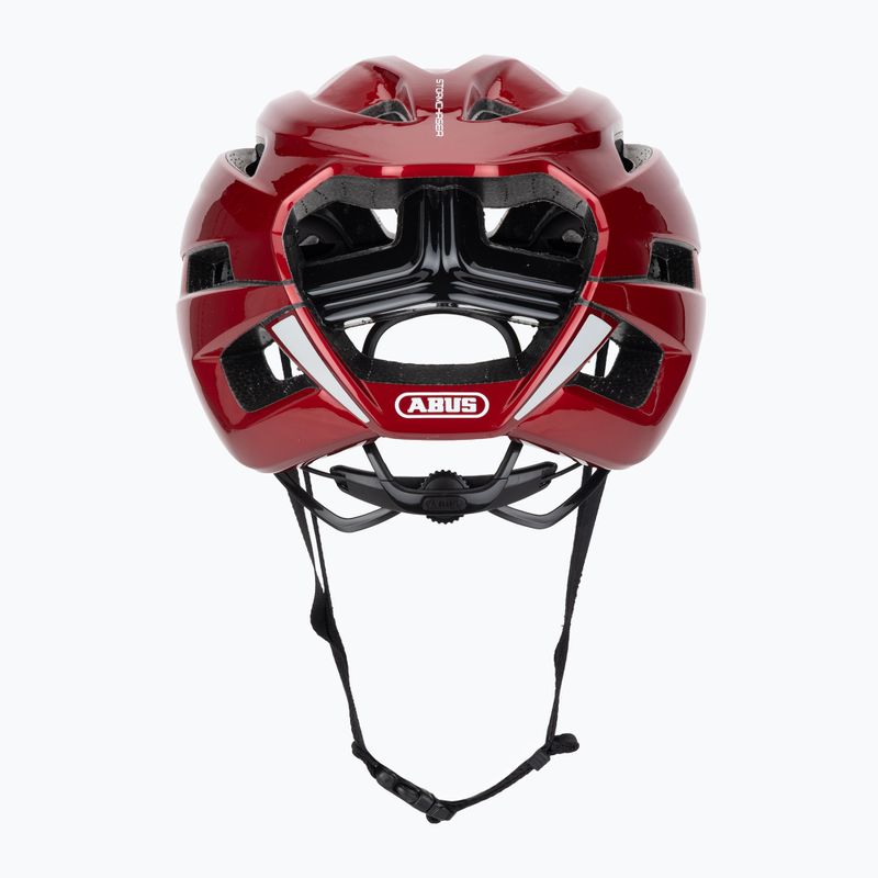 Cyklistická prilba ABUS StormChaser Ace performance red 4