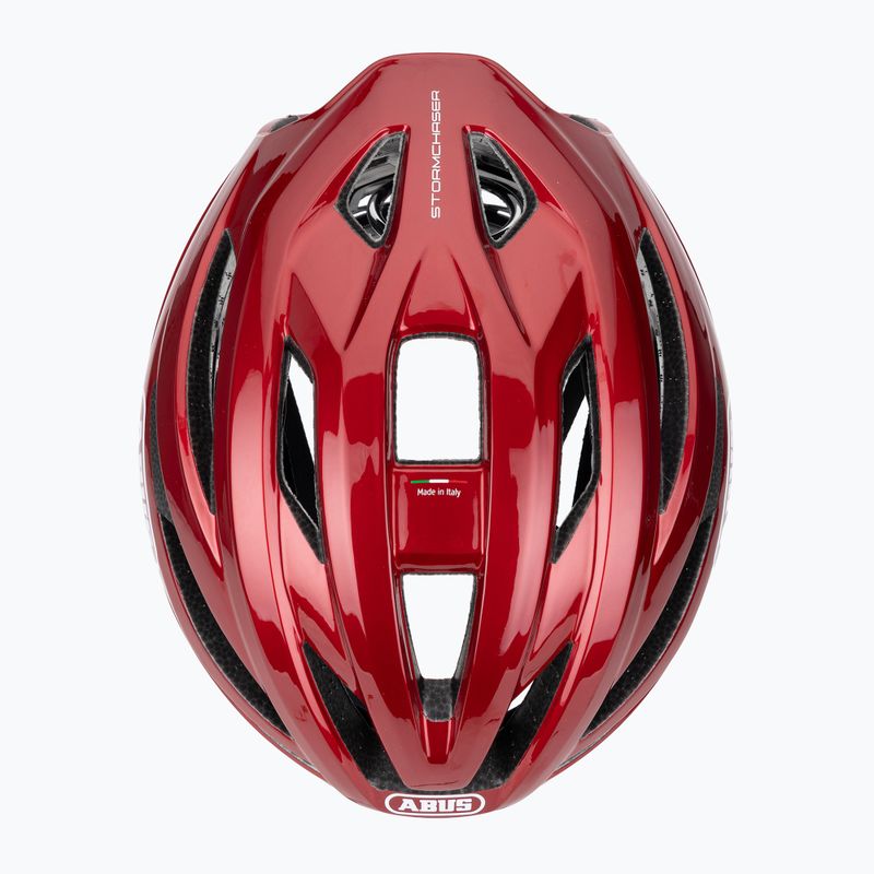 Cyklistická prilba ABUS StormChaser Ace performance red 6