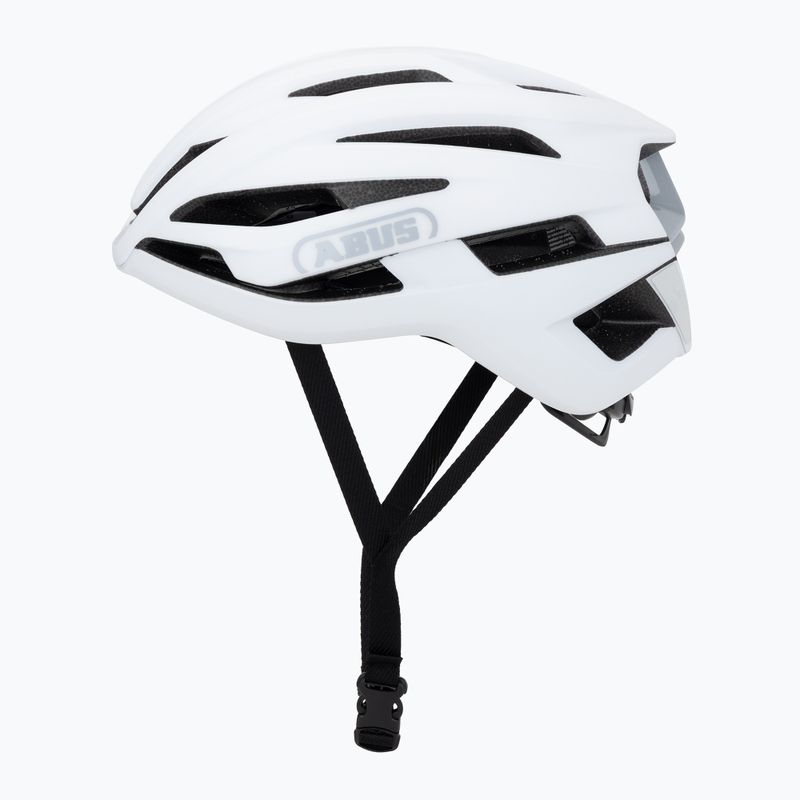 Cyklistická prilba ABUS StormChaser Ace polar white 3