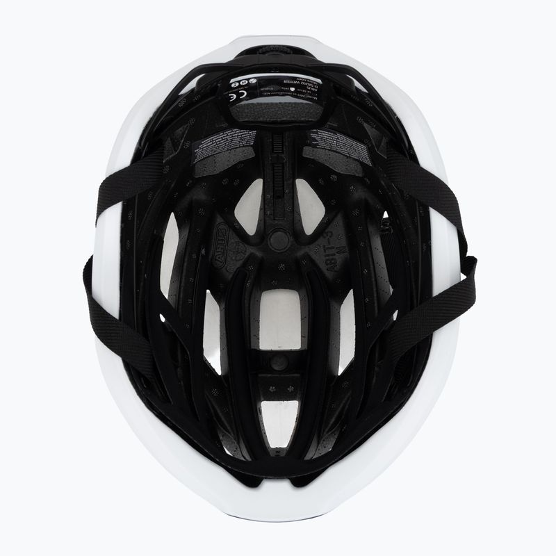 Cyklistická prilba ABUS StormChaser Ace polar white 5