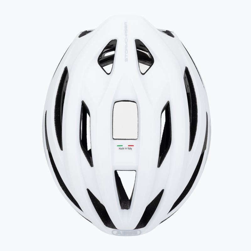 Cyklistická prilba ABUS StormChaser Ace polar white 6