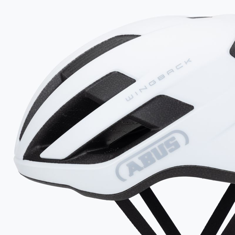 Cyklistická prilba ABUS Wingback polar white 7