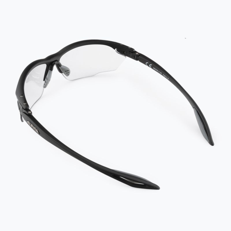 Cyklistické okuliare Alpina Twist Four V black matte/black 2