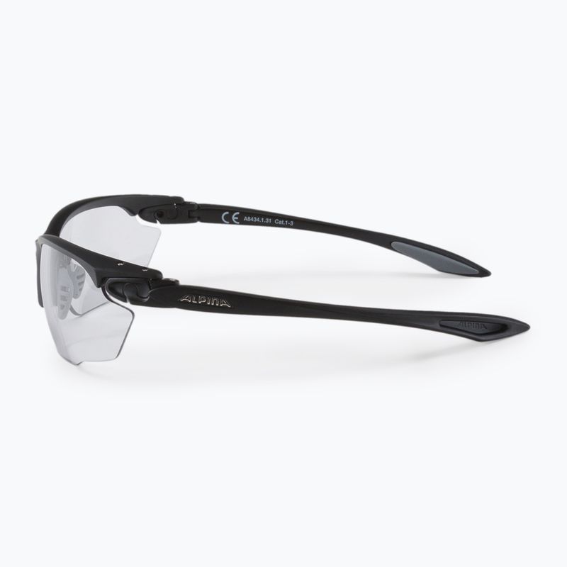 Cyklistické okuliare Alpina Twist Four V black matte/black 4