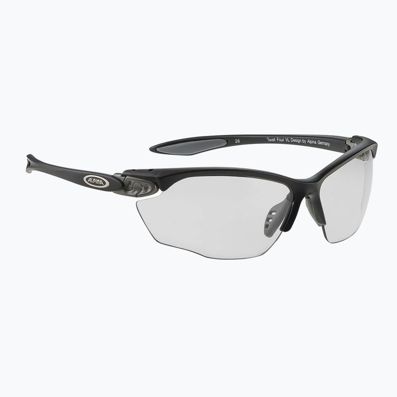 Cyklistické okuliare Alpina Twist Four V black matte/black 6