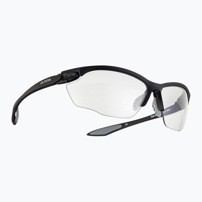 Cyklistické okuliare Alpina Twist Four V black matte/black 7