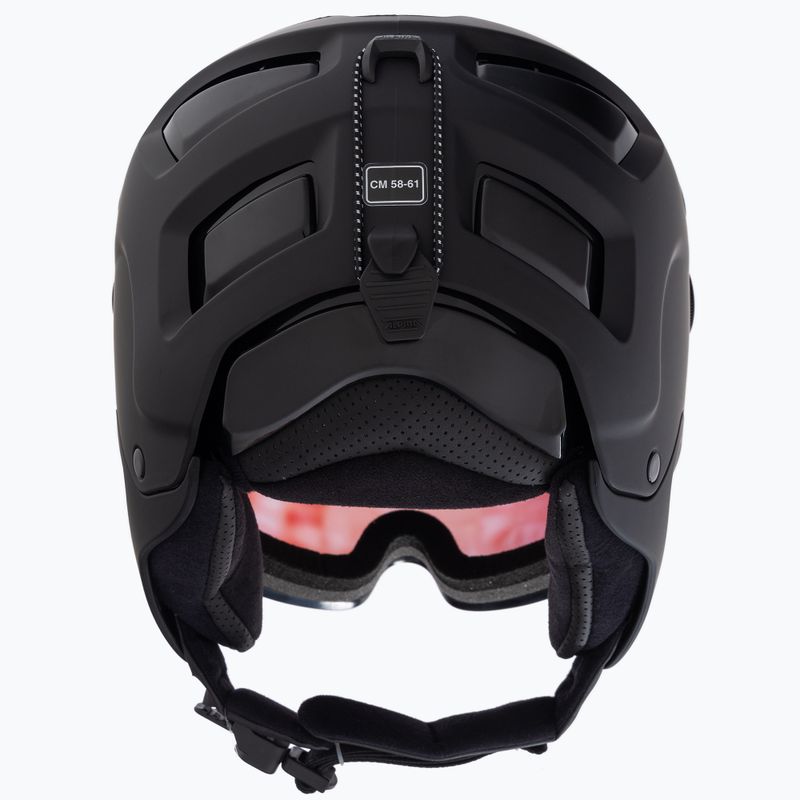 Lyžiarska prilba Alpina Attelas Visor QVM black matte 3