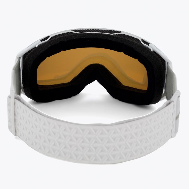 Lyžiarske okuliare Alpina Estetica Q-Lite pearlwhite gloss/mandarin sph 3