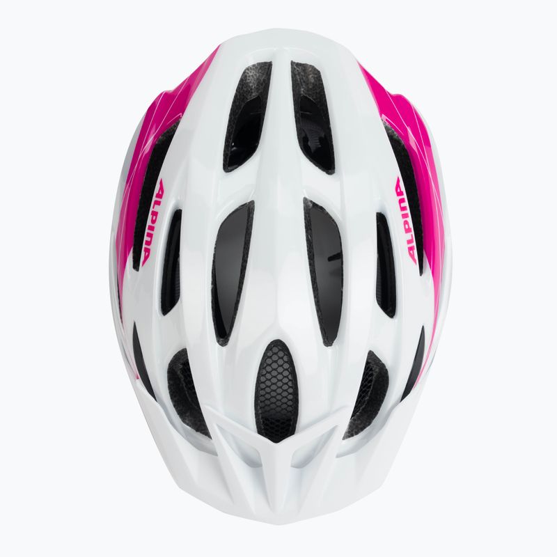 Cyklistická prilba Alpina MTB 17 white/pink 6