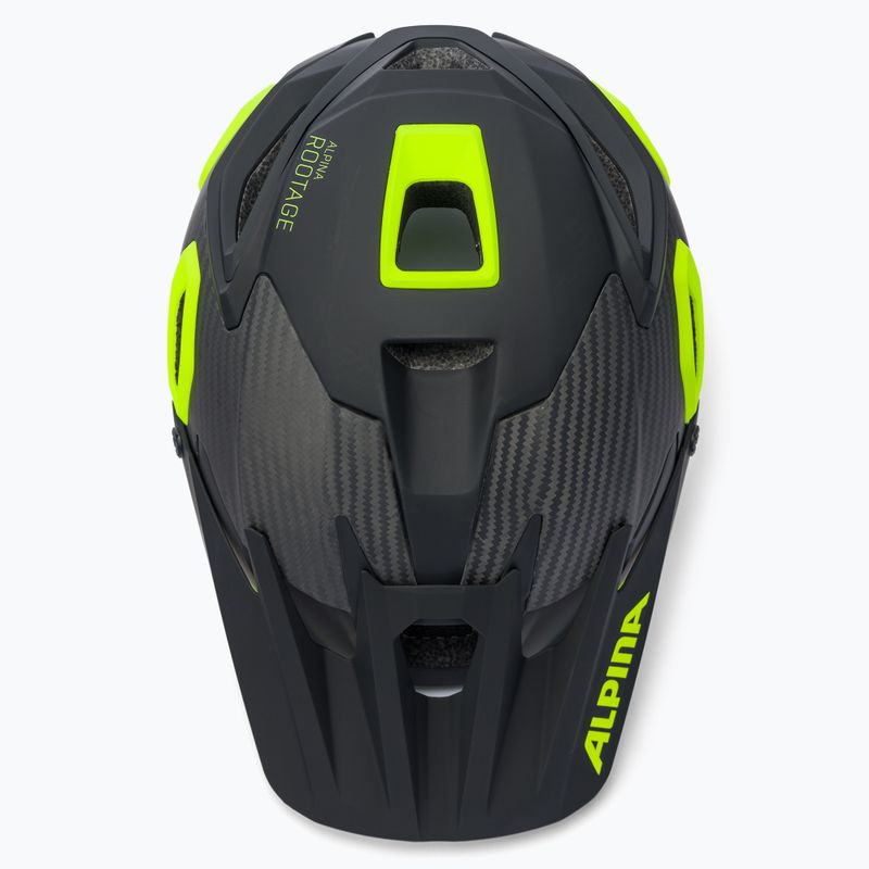 Cyklistická prilba Alpina Rootage black neon/yellow 6