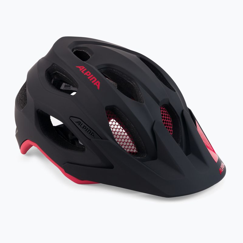 Cyklistická prilba Alpina Carapax 2.0 black/red matte