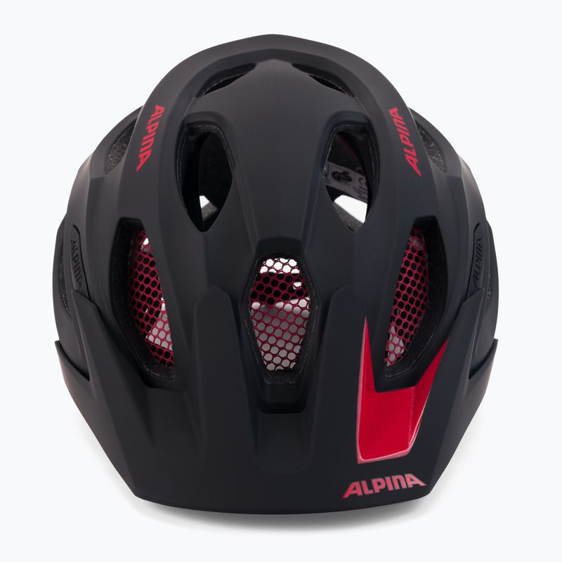 Cyklistická prilba Alpina Carapax 2.0 black/red matte 2
