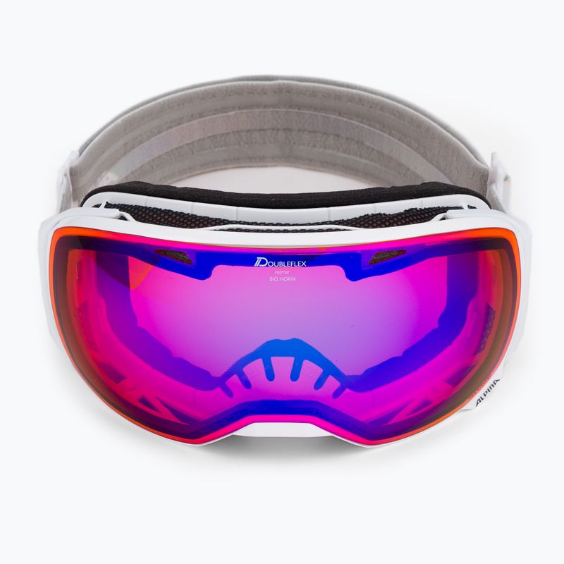Lyžiarske okuliare Alpina Big Horn HM white/hm blue sph 2