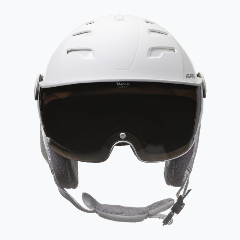Lyžiarska prilba Alpina Jump 2.0 VM white/gray matt 10